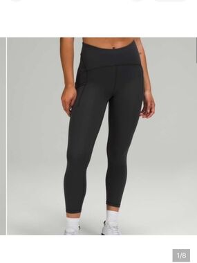Lululemon Power Thru High Rise Crop 25"